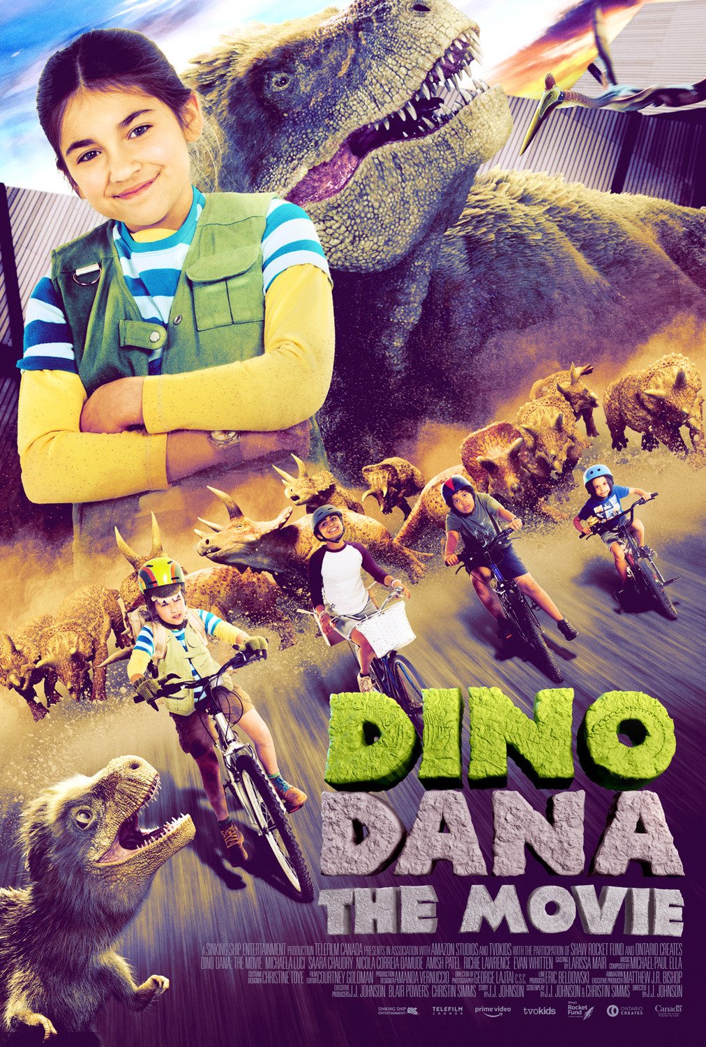 Dino Dana le film : Affiche