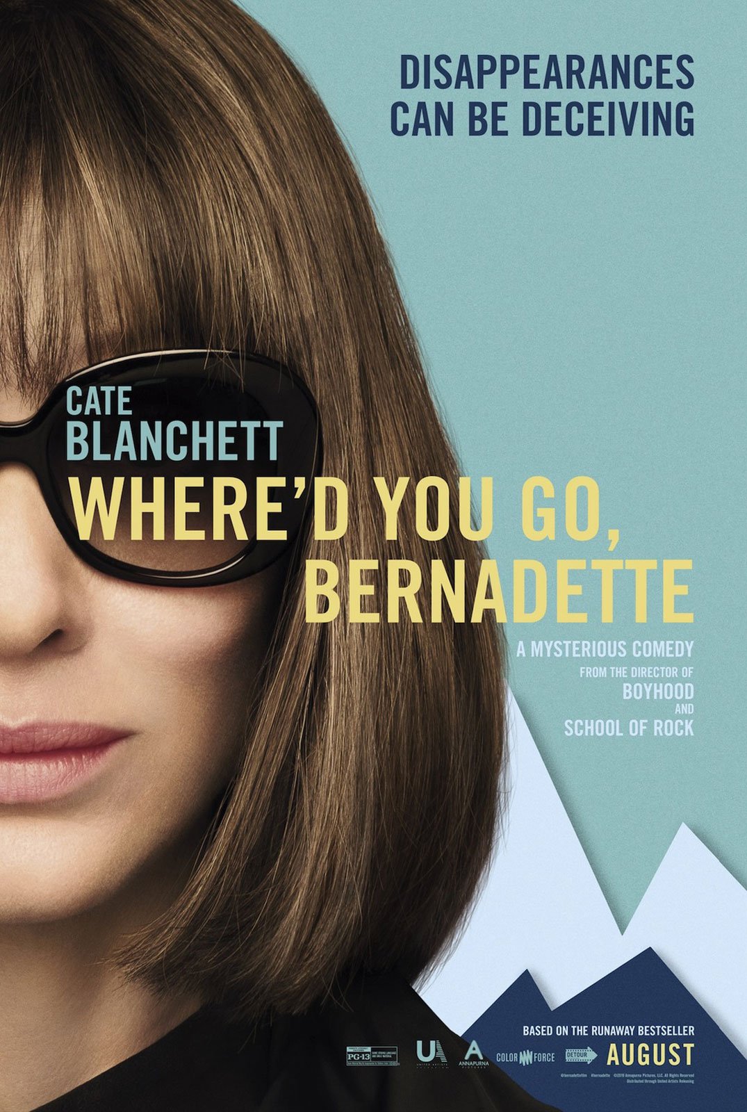 Bernadette a disparu : Affiche