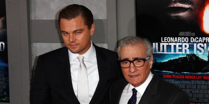 Leonardo DiCaprio et Martin Scorsese à l'avant-première de 