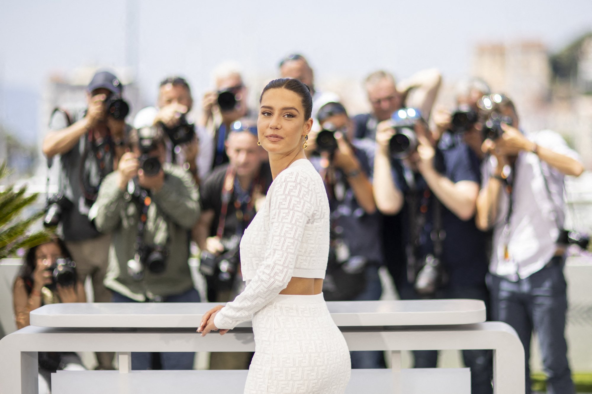 Adèle Exarchopoulos lors du 75ème Festival International du Film de Cannes, le 21 mai 2022.