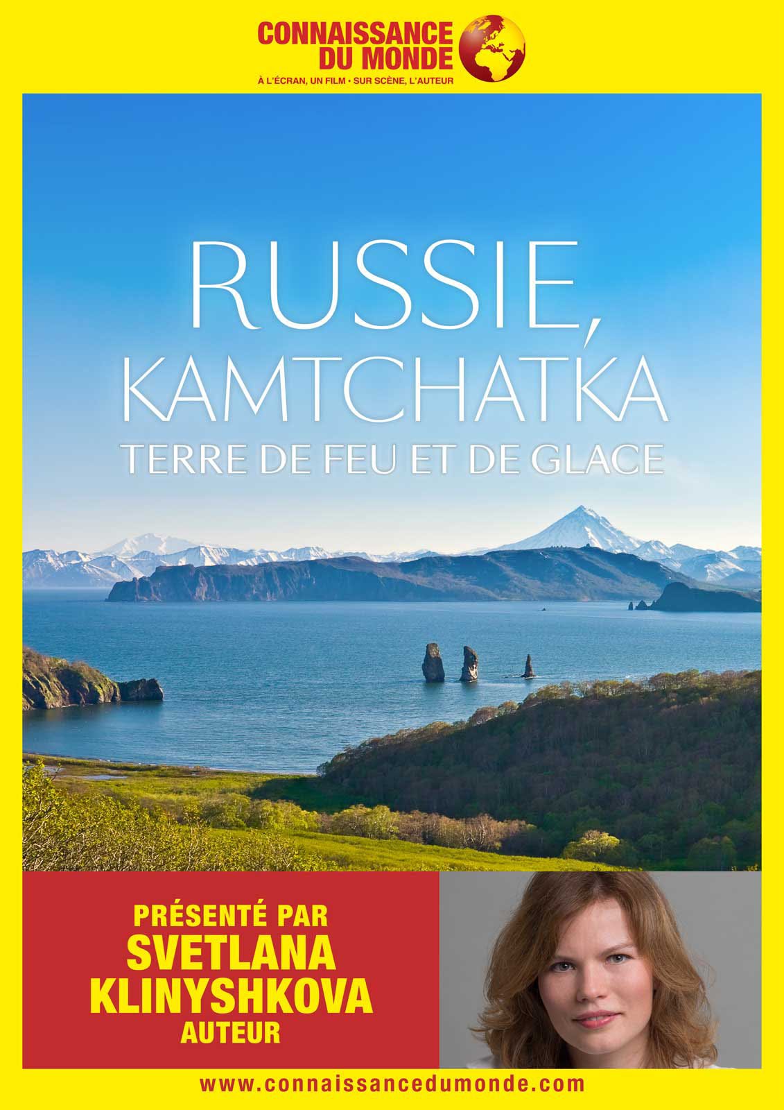 RUSSIE, KAMTCHATKA, Terre de feu et de glace : Affiche