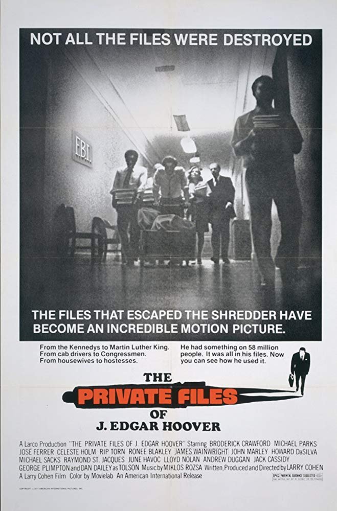 The Private Files of J. Edgar Hoover : Affiche