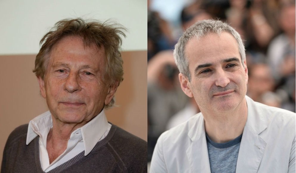 Roman Polanski à une séance de dédicace au Salon du Livre à Paris en mars 2015 / Olivier Assayas au photocall de Personal Shopper au Festival de Cannes en mai 2016
