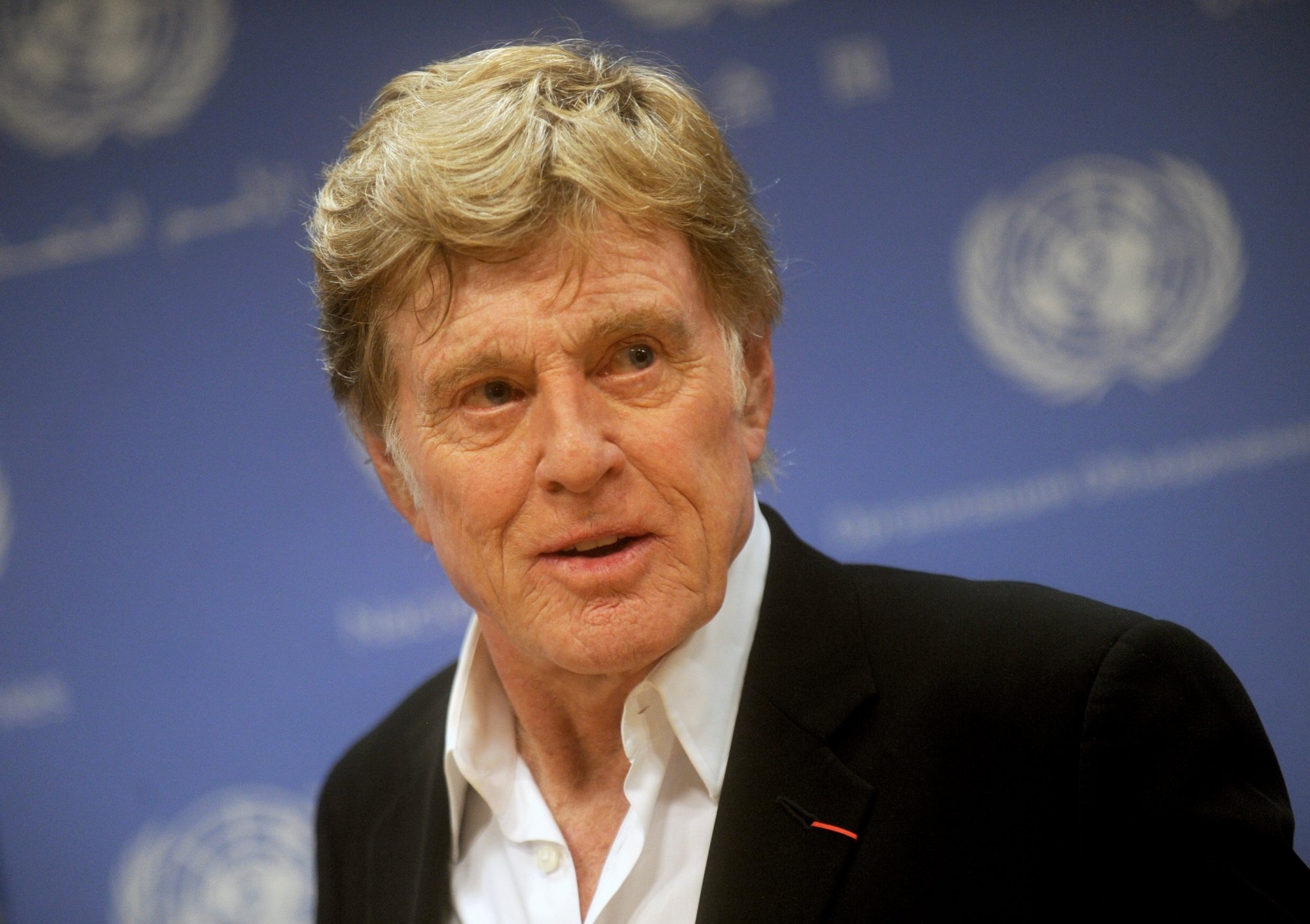 Robert Redford lors de l'assemblée générale pour le climat organisée à New York, le 29 juin 2015.