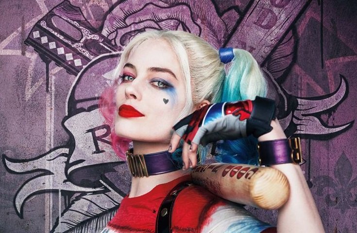 Margot Robbie dans la peau d'Harley Quinn pour 