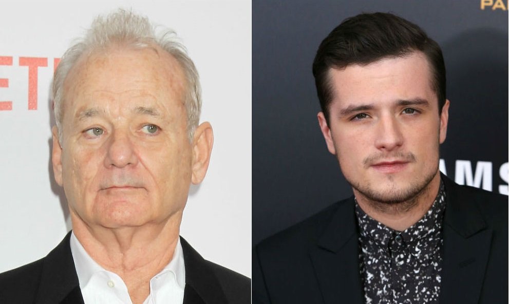 Bill Murray sur le tapis rouge de [ITALIC]A Very Murray Christmas[/ITALIC] à New York en décembre 2015 - Josh Hutcherson à la projection de[ITALIC] Hunger Games : La Révolte, partie 2[/ITALIC] à New York en novembre 2015.