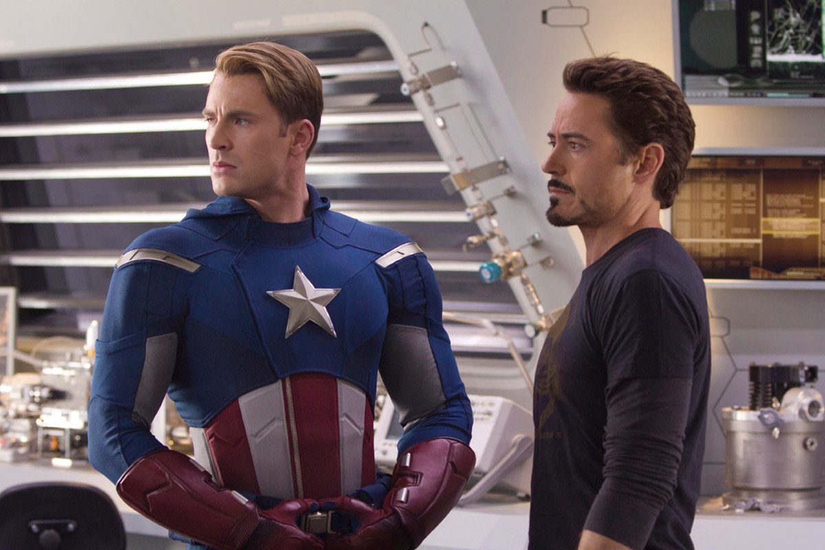 Captain America et Iron Man