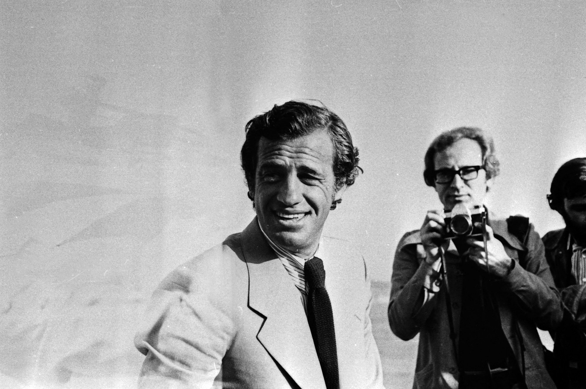 Jean-Paul Belmondo au Festival de Cannes en mai 1974. 