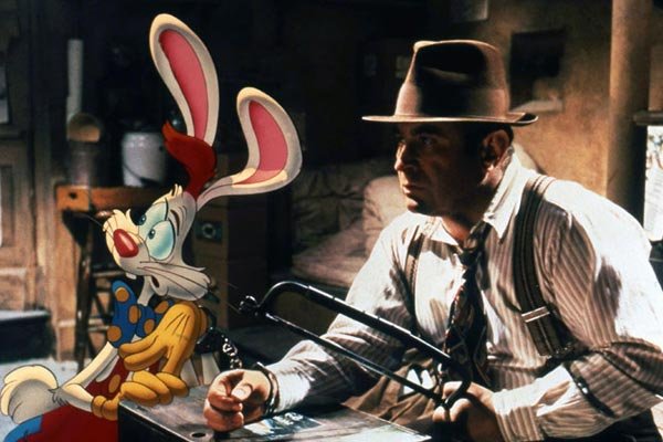 Bob Hoskins dans Qui veut la peau de Roger Rabbit