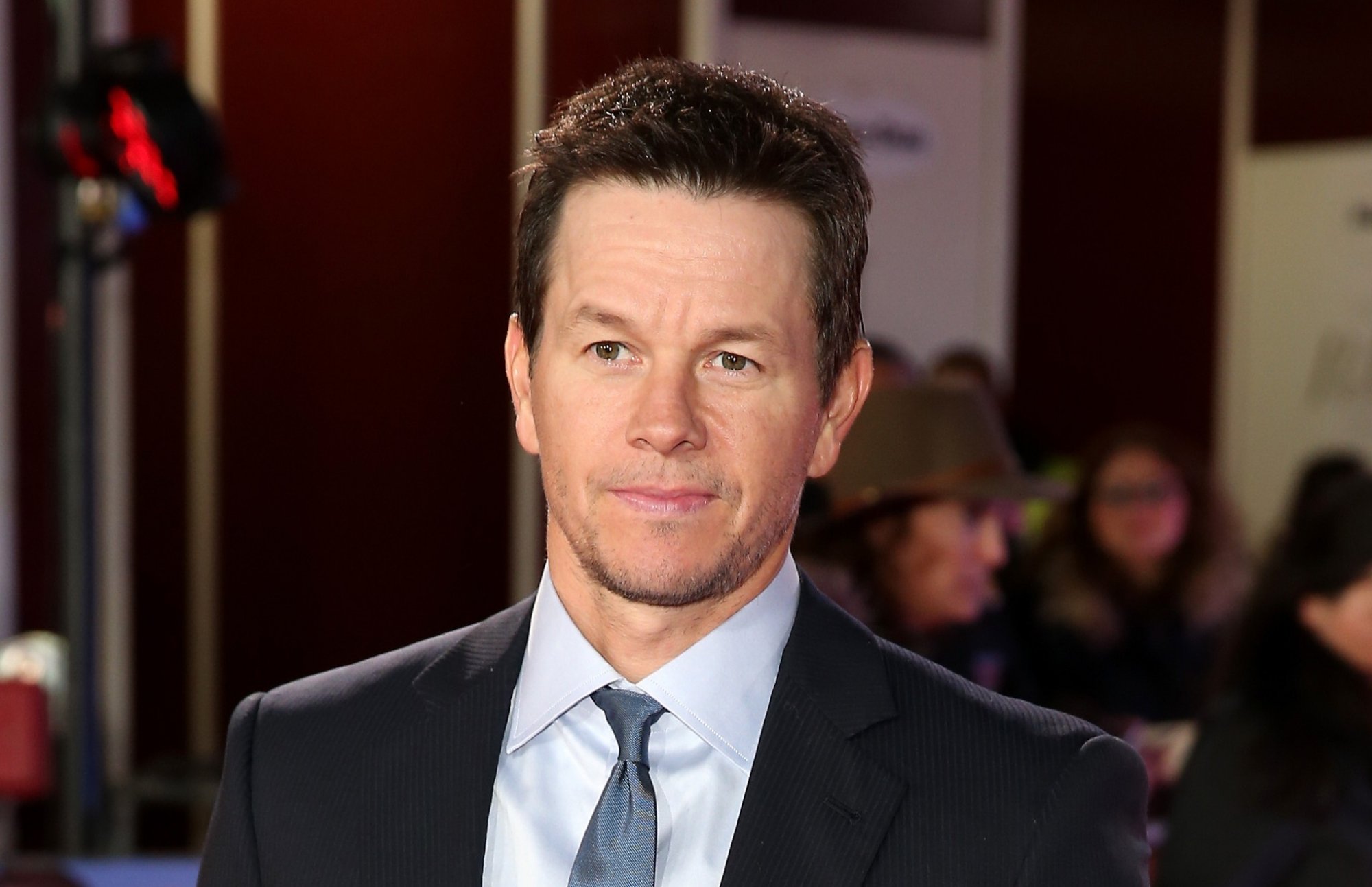 Mark Wahlberg lors de la première londonienne de 