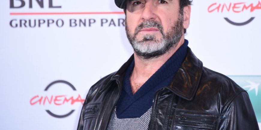 Éric Cantona au Festival du film de Rome, le 19 octobre 2015.