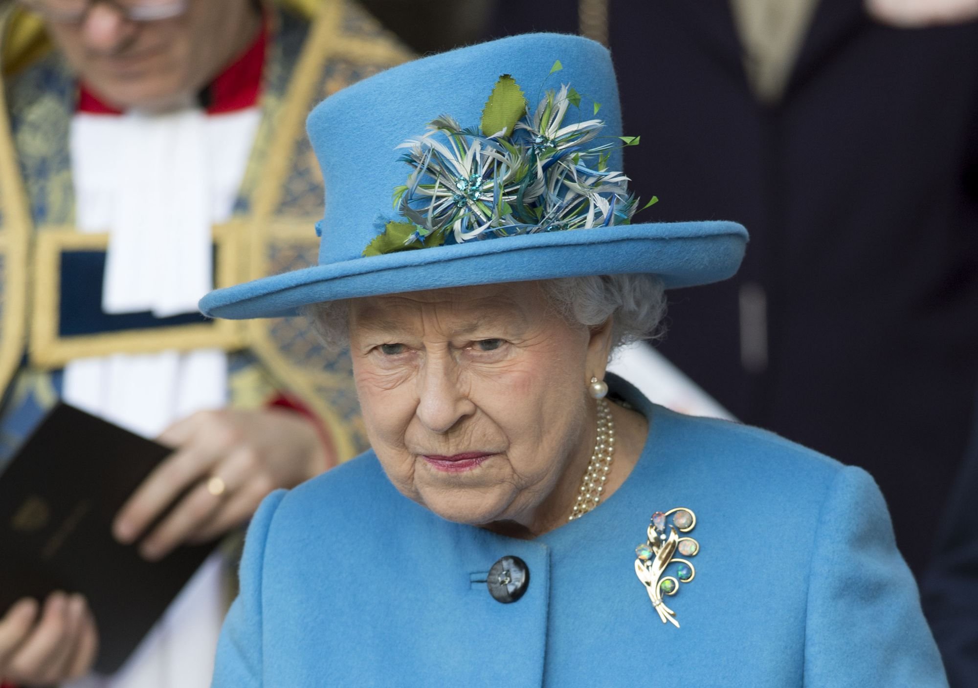 La reine Elizabeth II lors de la journée de célébration du Commonwealth 2016 à Londres