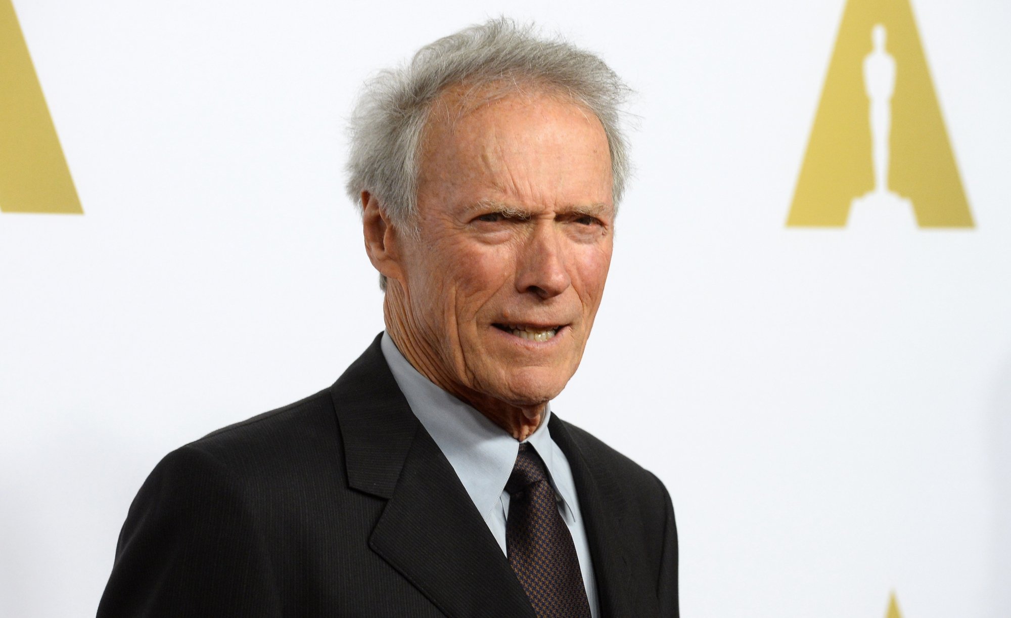 Clint Eastwood assiste au déjeuner des nommés à la 87ème cérémonie des Oscars à Los Angeles, le 2 février 2015.