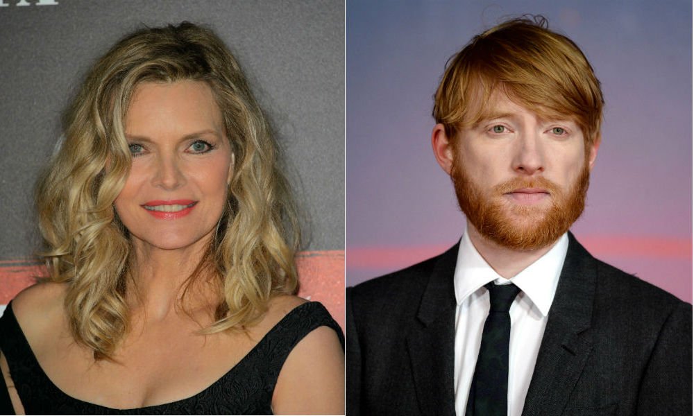 Michelle Pfeiffer à l'avant-première de [ITALIC]Malavita[/ITALIC] à Roissy en octobre 2013 / Domhnall Gleeson à l'avant-première de [ITALIC]The Revenant[/ITALIC] à Londres en janvier 2016