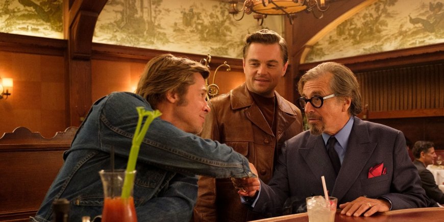 Al Pacino, Brad Pitt et Leonardo DiCaprio dans 