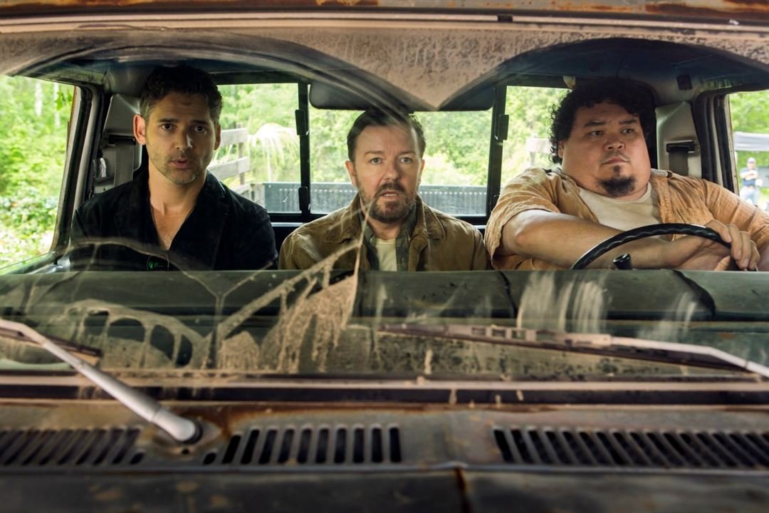 Eric Bana et Ricky Gervais sont réunis dans une comédie délurée signée Netflix.