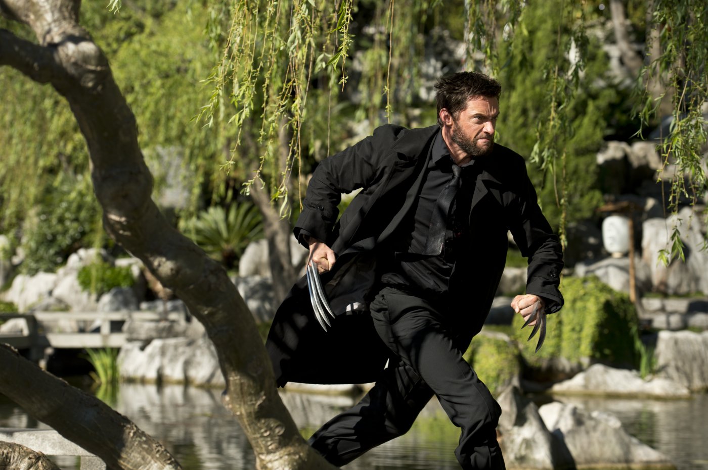 Hugh Jackman dans[ITALIC] Wolverine : Le Combat de l'immortel[/ITALIC]