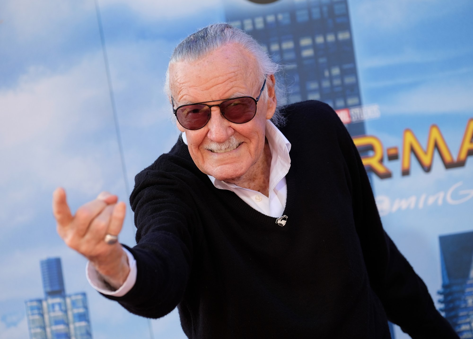 Stan Lee à la première de 