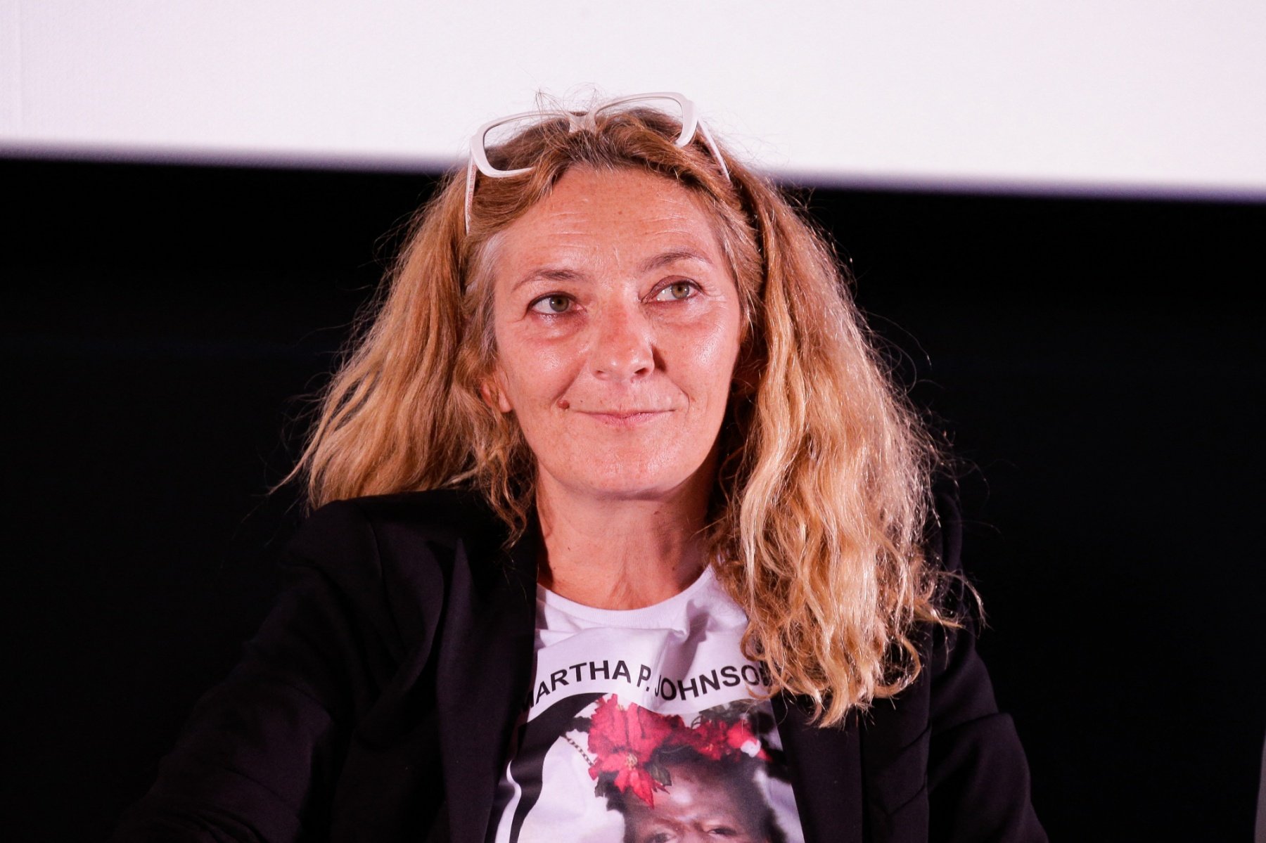 Corinne Masiero au 5e Festival International du Film de St Jean de Luz, le 06 octobre 2018.