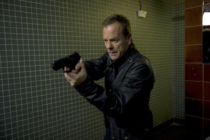 Kiefer Sutherland dans le rôle de Jack Bauer dans la série 