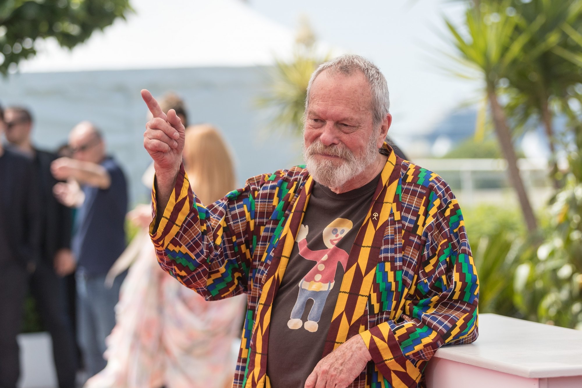Terry Gilliam lors du photocall du film 