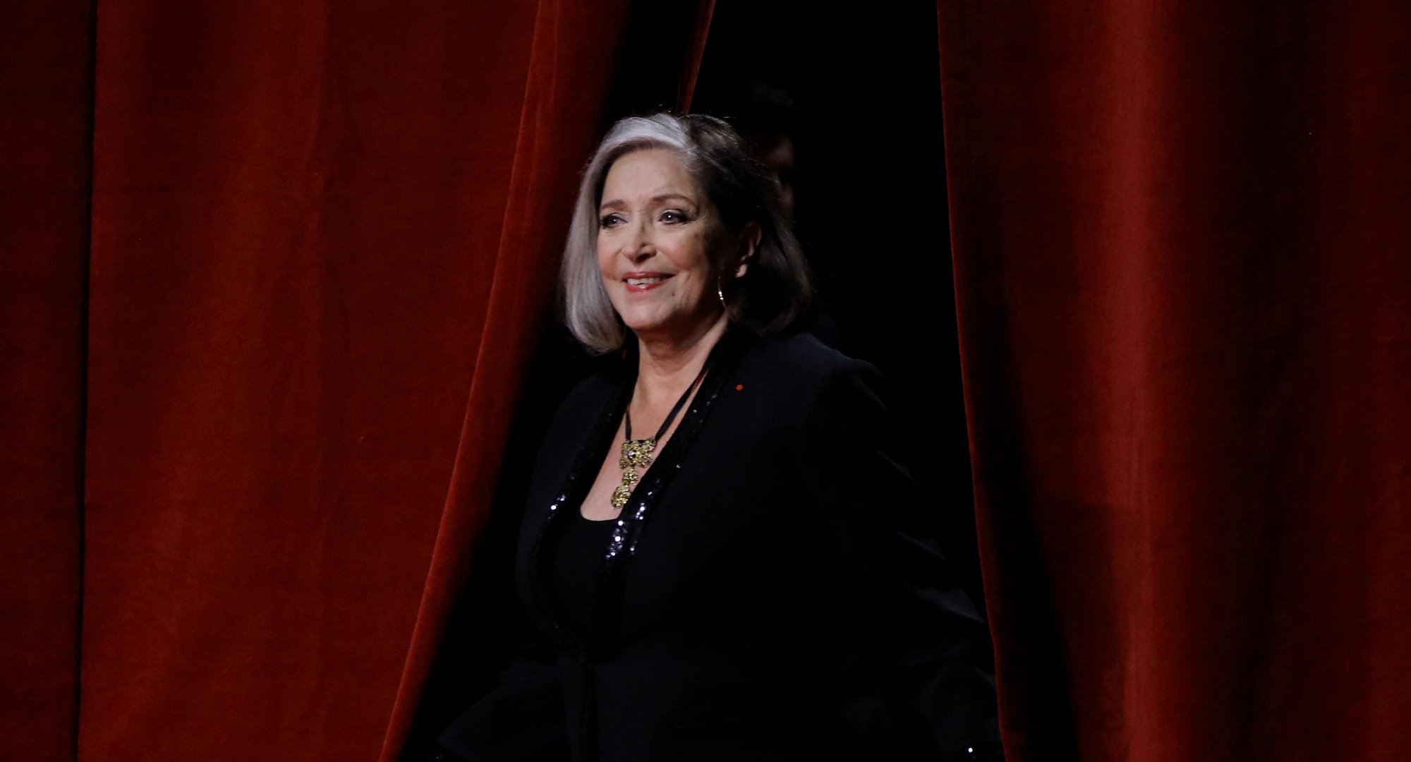 Françoise Fabian à la Cérémonie d'ouverture de la 10ème édition du Festival Lumière à Lyon, le 13 octobre 2018.