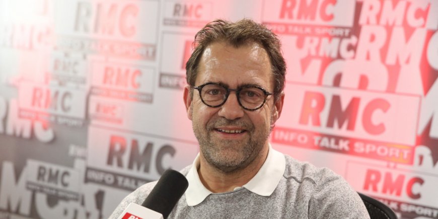 Michel Sarran invité de l'émission[ITALIC] Moscato Show[/ITALIC] sur RMC Radio à Paris, le 15 décembre 2016.