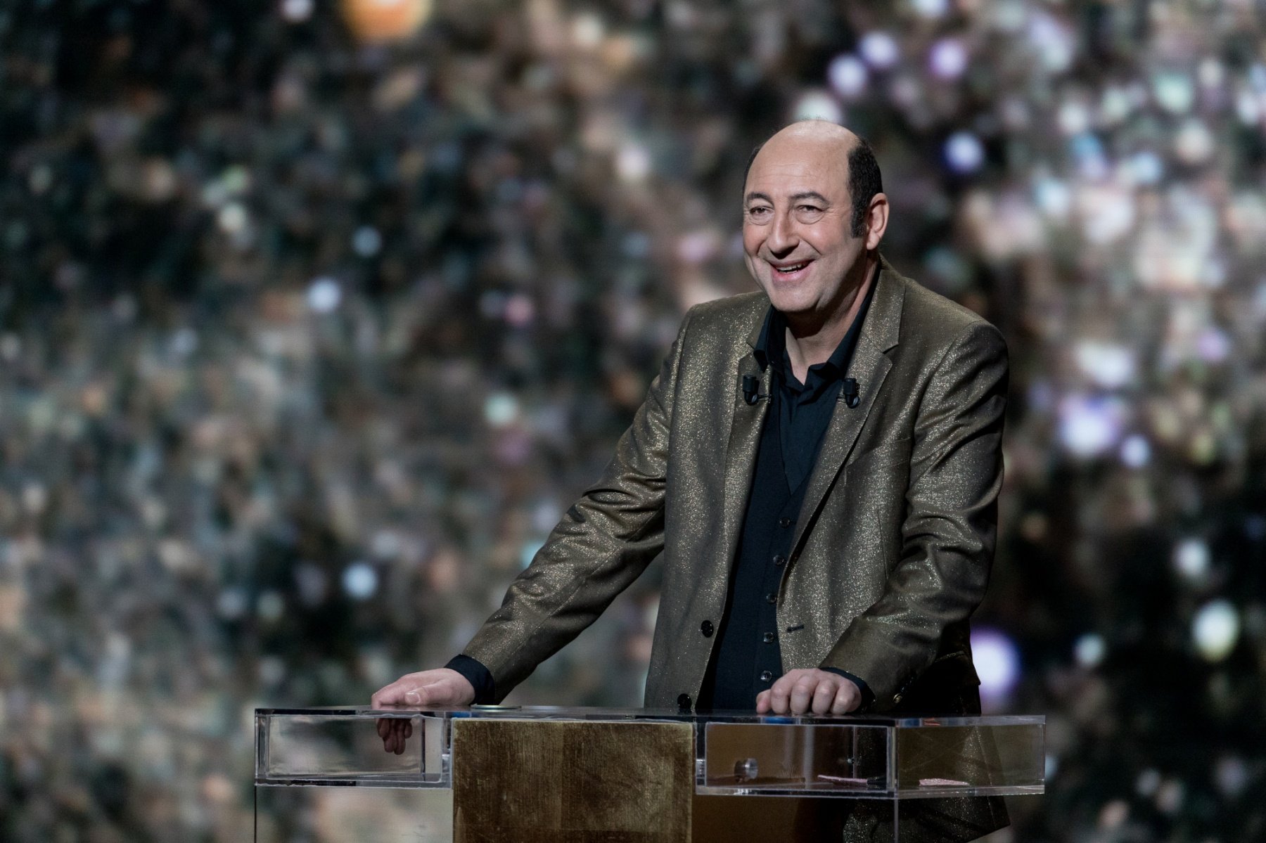 Kad Merad maître de cérémonie de la 44ème édition des César à la salle Pleyel à Paris, le 22 février 2019.