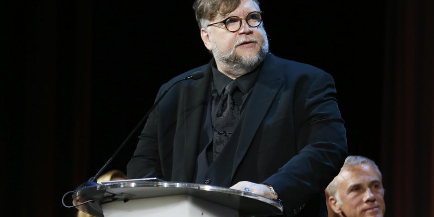 Guillermo del Toro à la cérémonie de clôture du 75e Festival du Film de Venise, le 8 septembre 2018.
