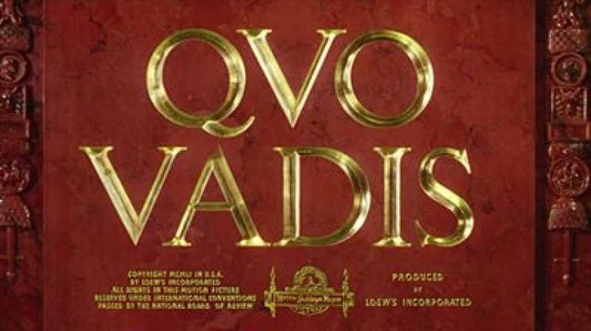 Quo Vadis - bande annonce - VO - (1953)