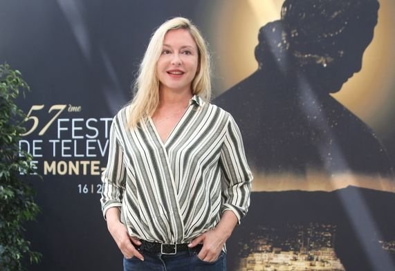 Jeanne Savary au 57e Festival de télévision de Monte-Carlo, le 17 juin 2017.
