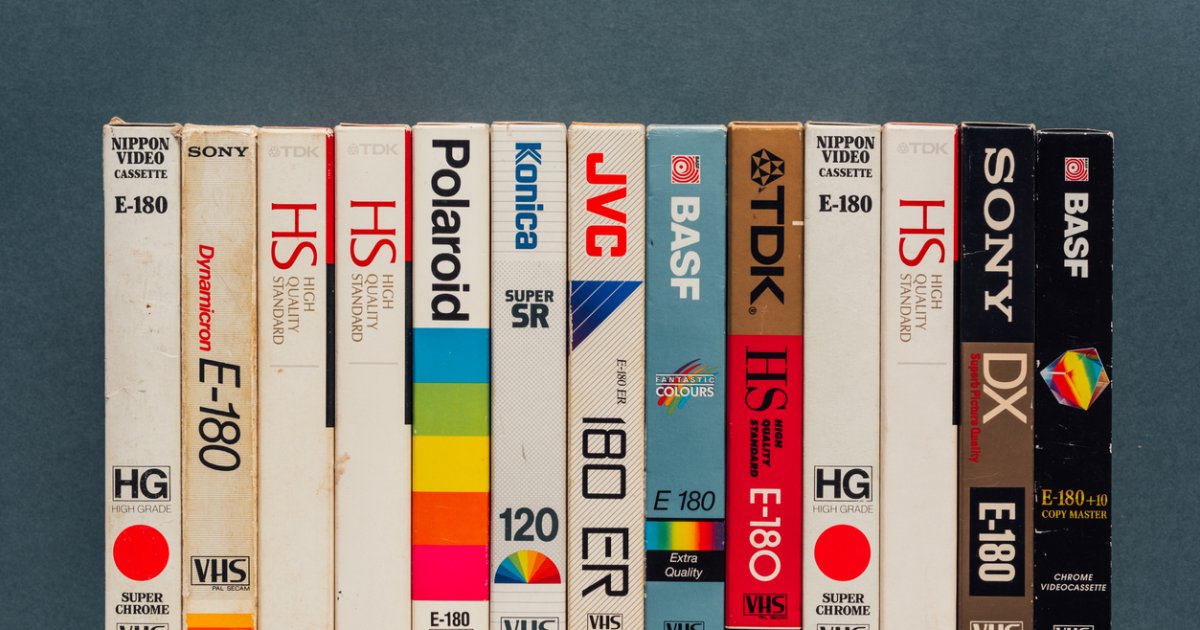Voici pourquoi il ne faut surtout pas jeter vos vieilles cassettes VHS