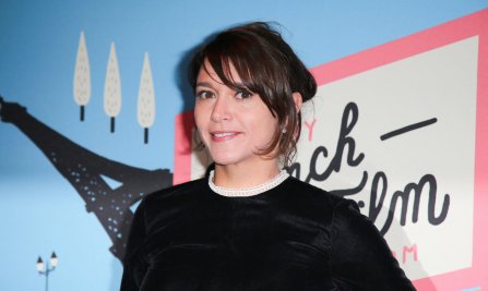 Emma De Caunes lors du lancement de la 6e édition de My French Film Festival à Paris, le 17 janvier 2016.
