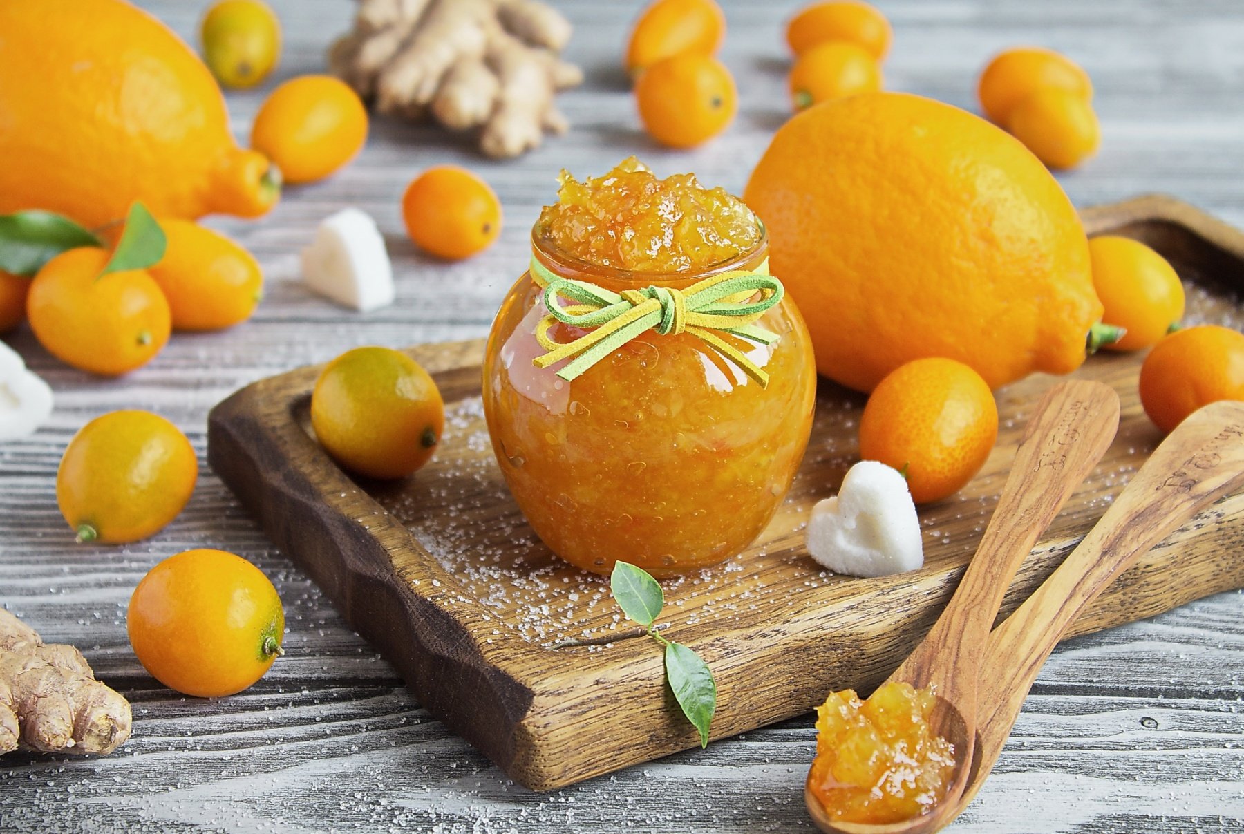 Confiture de kumquat et citron : Tendances - Orange