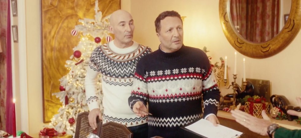 Les animateurs de TF1 fêtent Noël dans un clip télé