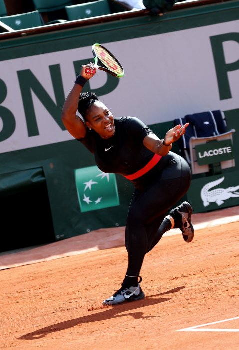 La tenue féline de Serena Williams