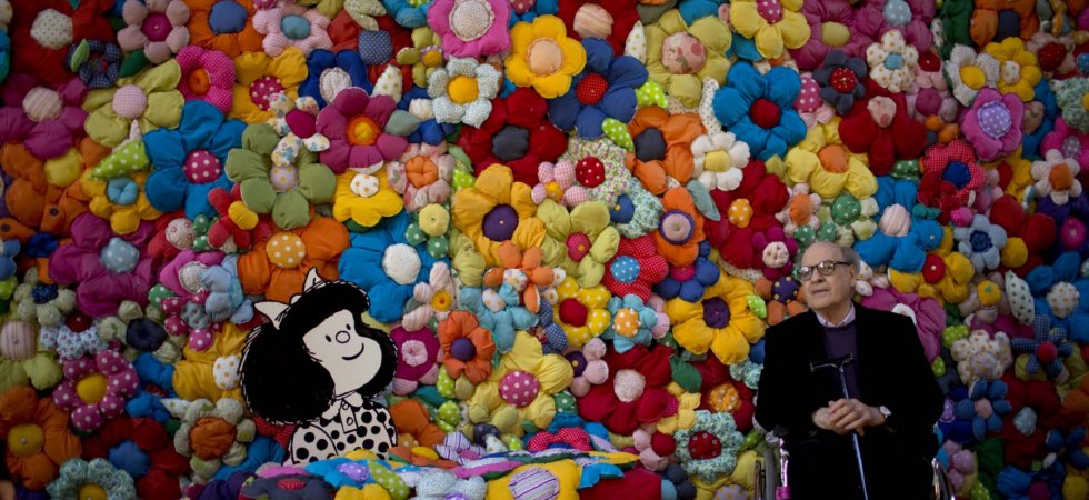 Décès du dessinateur Quino : retour sur l'histoire de son héroïne Mafalda