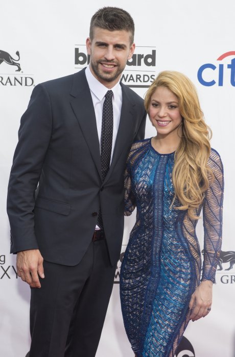 Gérard Piqué et Shakira assistent aux Billboard Music Awards à Las Vegas, le 18 mai 2014.