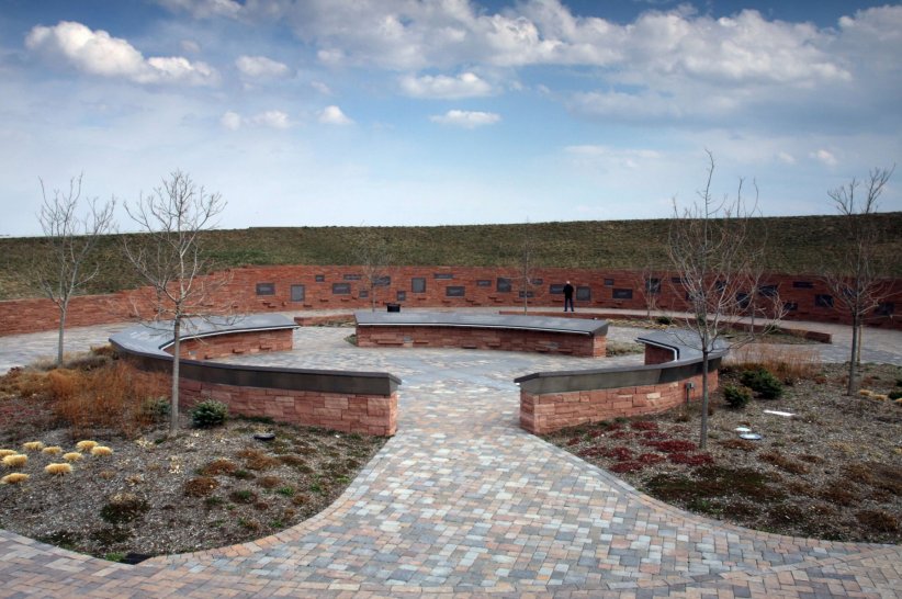 Le lycée de Columbine qui n'est plus le même depuis le massacre, dans le Colorado