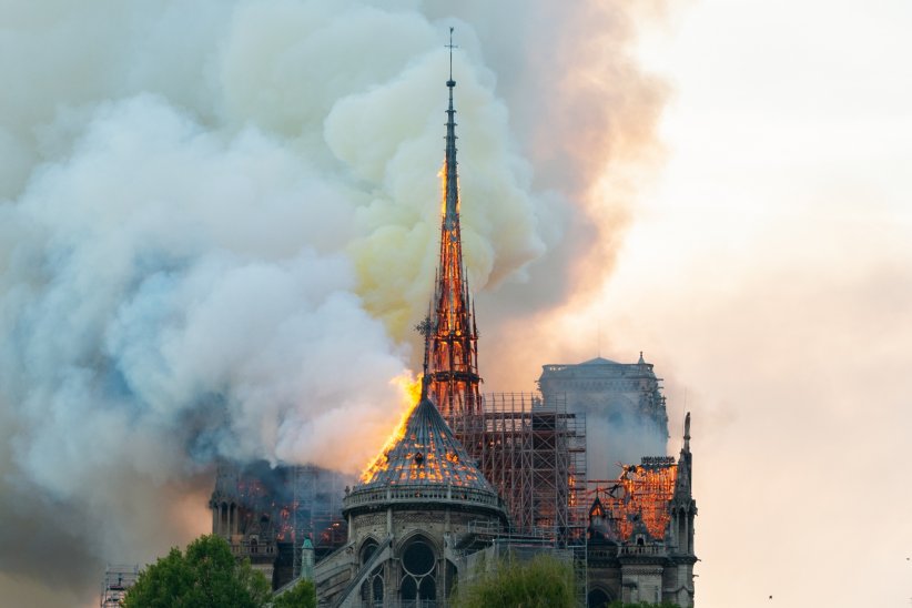 Notre-Dame de Paris en feu, des images qui ont ému le monde entier.