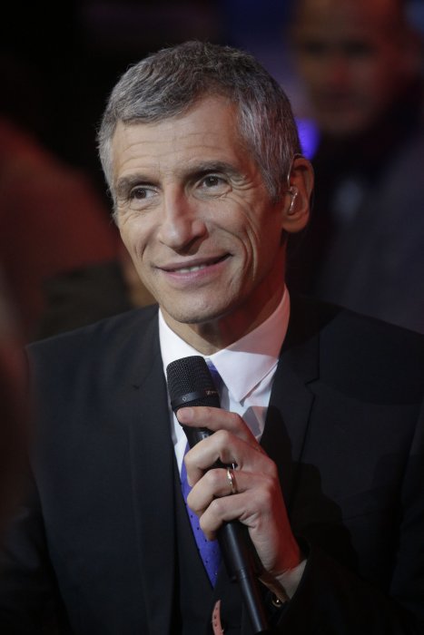 Nagui assiste au Prime de la 29ème édition du Téléthon 2015 à l'Hippodrome de Longchamp à Paris, le 05 décembre 2015.