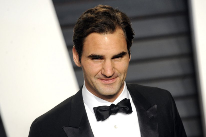 Roger Federer assiste à la soirée &quot;Vanity Fair Oscar Party&quot; après la 88ème cérémonie des Oscars à Hollywood, le 28 février 2016.