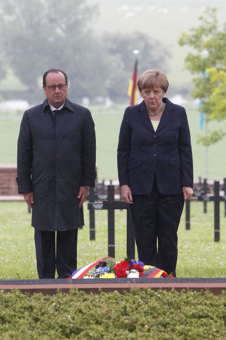Angela Merkel commémore le centenaire de Verdun