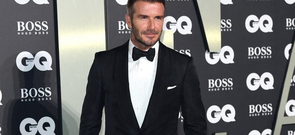 David Beckham utilise le maquillage de la marque de sa femme Victoria
