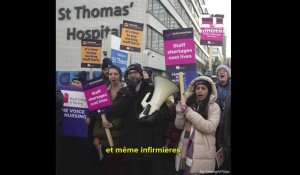Royaume-Uni: Un mouvement de grèves inédit