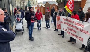 Valenciennes: la CGT dans la rue contre le regroupement des syndicats