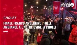 VIDÉO. Coupe du monde France-Argentine : à Cholet, folle ambiance parmi 3 000 fans à L'Autre usine