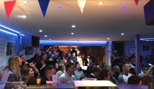 Coupe du monde: ambiance dans un bar d'Hazebrouck