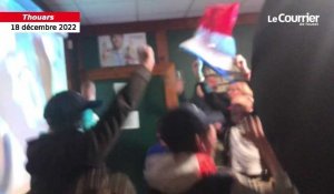 VIDÉO. Coupe du monde : l’explosion de joie des supporters des Bleus à Thouars