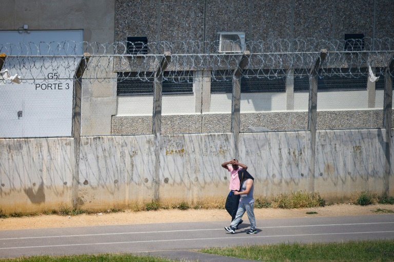 Dans l'unité pour détenus violents de la prison de Fleury-Mérogis (Essonne), le 21 juin 2023